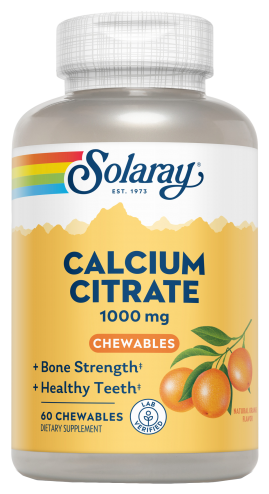 Citrate de Calcium à Croquer 1000 mg 60 Comprimés à Croquer