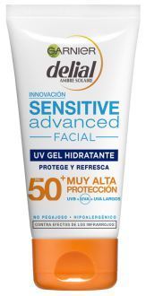 Sensitive Advanced Gel Hydratant Visage SPF 50+ 50 ml