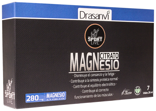 Magnésium Sport flacons vivants 7 x 25 ml