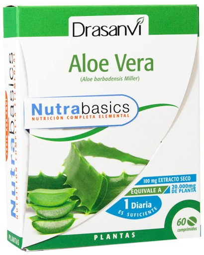 Nutrabasic Aloe vera 60 comprimés