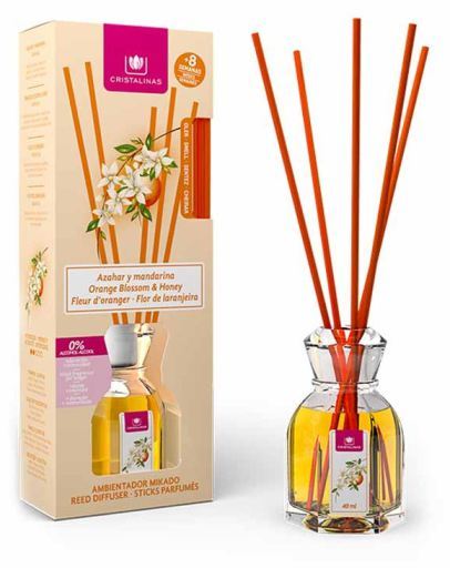 Mikado 8 semaines Fleur d'oranger 40 ml