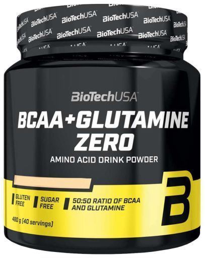 BCAA + Glutamine zéro pêche ice tea 480 gr