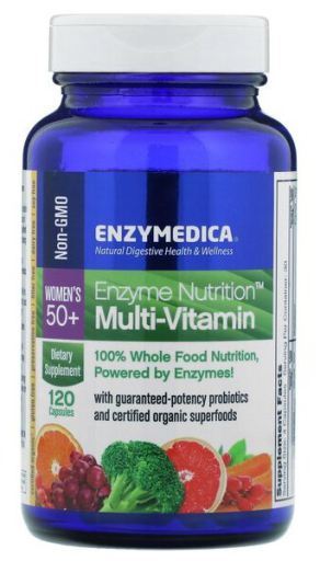 Nutrition enzymatique Multi Vitamin Women's 50+ 60 cápsulas