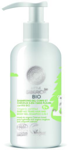 Gel et Shampoing Bébé sans Larmes pour Cheveux et Corps 2 en 1