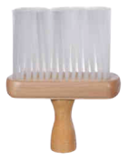 Brosse de barbier en bois