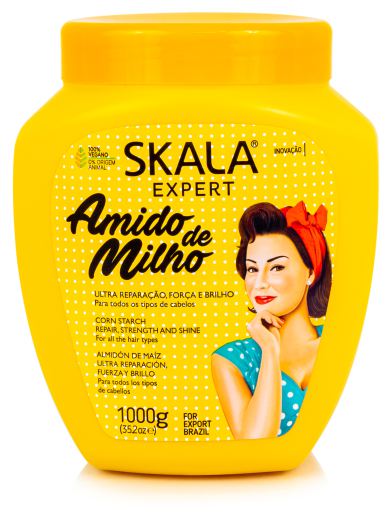 Amido de Milho Crème Conditionnante 2 en 1 1000 gr