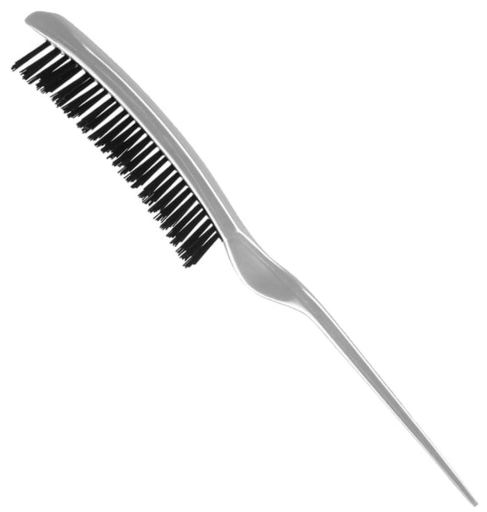 Brosse Crêpe Pointes Courbe Nylon Blanc