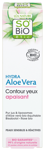 Bisabolol &amp; Aloe Vera Contour des Yeux Apaisant Bio 15 ml