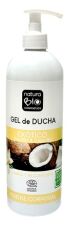 Gel douche bio exotique à la vanille et à la noix de coco 740 ml