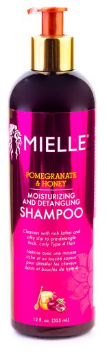 Shampooing démêlant hydratant à la grenade et au miel 355 ml