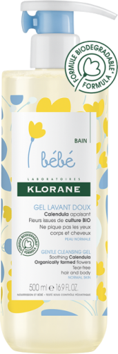 Bébé Gel Lavant Apaisant Douceur au Calendula 500 ml