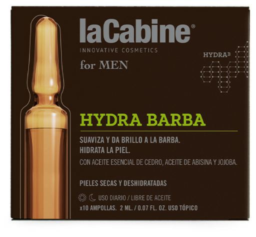 Ampoules Hydra Barbe Pour Homme 10 x 2 ml