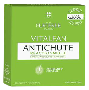 Vitalfan Chute de Cheveux Réactionnelle 30 Gélules