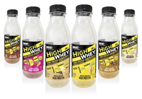 High Whey 40 gr Pack 24 bouteilles