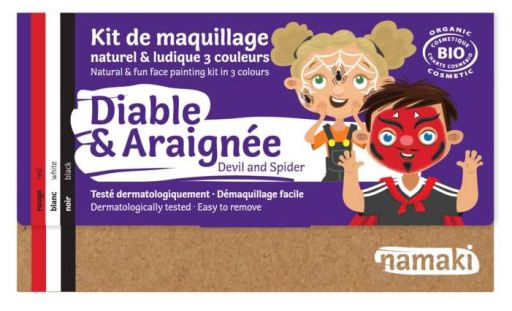 Kit Maquillage Diable &amp; Araignée 3 x 2,5gr