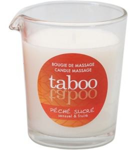 Taboo Bougie de Massage Ella pêche sucre Nectarine 60 gr