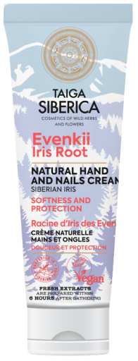 Taiga Evenkii Crème Mains Naturelle à la Racine d&#39;Iris 75 ml