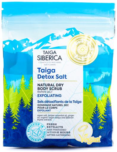 Taiga Gommage Sec Naturel Régénérant pour le Corps 250 ml