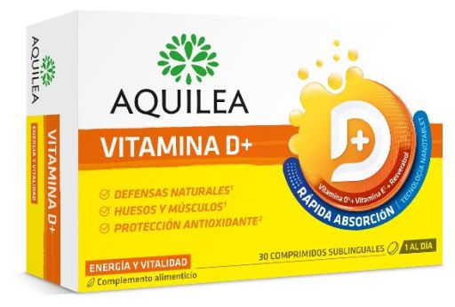 Vitamine D + 30 Comprimés Subliginaux