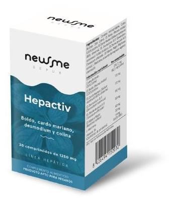 Hepactiv 1250mg 30 Comprimés