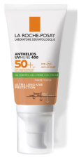 Anthelios Gel Toucher Sec avec Couleur Anti-Brillance SPF 50+ 50 ml