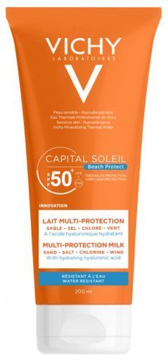 Capital Soleil Beach Protect Lait Solaire Multi-protection 200 ml