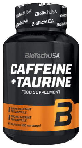 Caféine &amp; Taurine 60 gélules