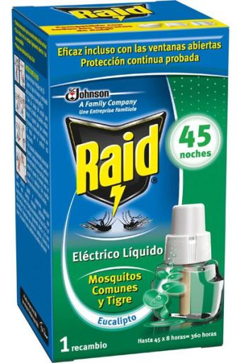 Eucalyptus de remplacement insecticide liquide électrique 45 nuits