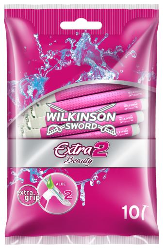 Extra 2 Beauty Shavers Bag 10 unités