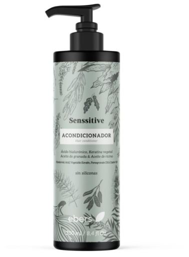 après-shampooing cheveux sensibles sans silicones 250 ml