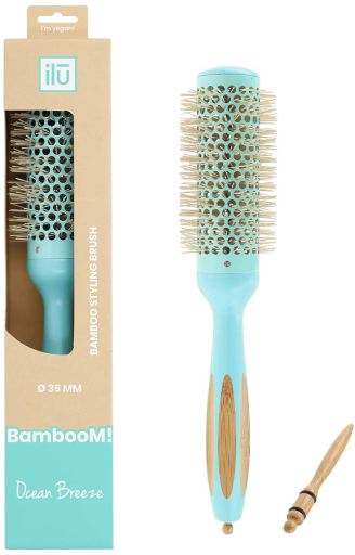 Brosse Bambou Ronde 35mm Ocean Breeze