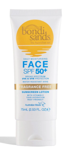 lotion solaire hydratante quotidienne pour le visage SPF 50+ 75 ml