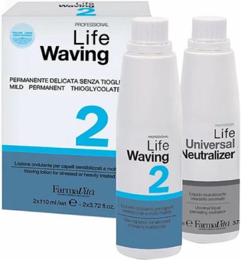 Life Waving 2 Waving Lotion Permanente Lot de 2 x 110 ml