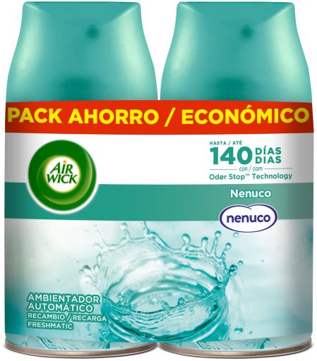 Freshmatic Nenuco Désodorisant Automatique Spray 2 recharges x 250 ml