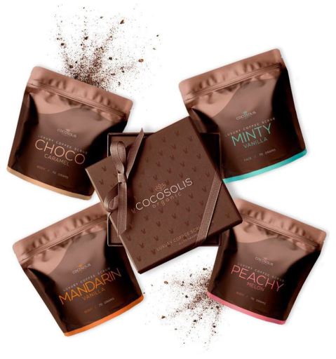 Coffret Gommage Café Luxe 4 x 70 gr