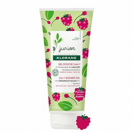 Junior Gel Douche Parfum Framboise 200 ml