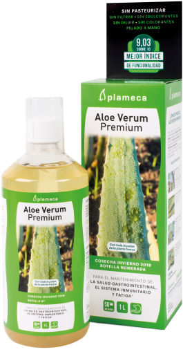 Aloe Verum Bio Premium Sans Aloïne 1 L