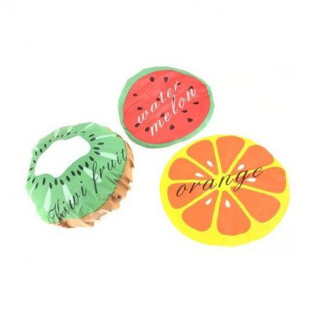 Bonnet de douche fruits assortis