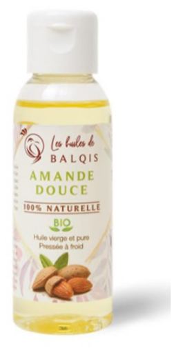 Huile d&#39;Amande Douce Vierge 100% Bio 50 ml