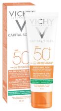 Capital Soleil Photoprotecteur Matifiant 3 en 1 SPF 50+ 50 ml