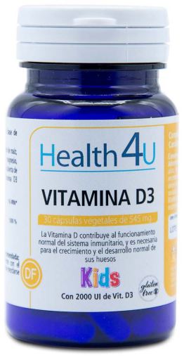 Vitamine D3 Enfants 30 Gélules de 545 mg