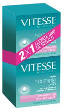 Crème Hydratante Peaux Sensibles 2x50 ml