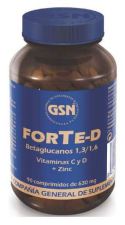 Forte D Betaglucans + Vit + Zinc 90 unités