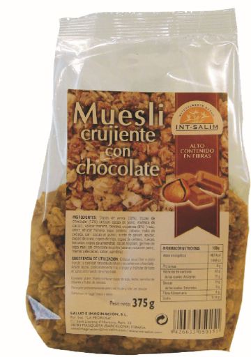 Muesli croquant au chocolat 375 gr