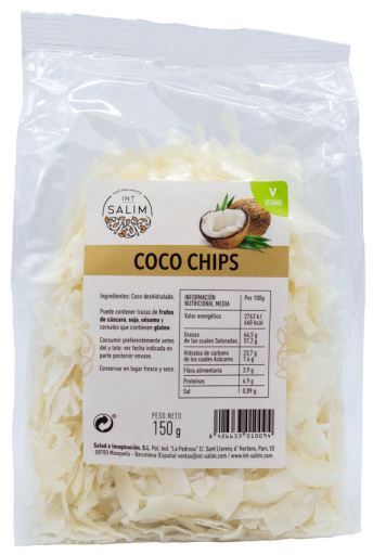 Chips de noix de coco aux fruits secs 150 gr