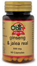 Ginseng &amp; Gelée Royale 600 mg 60 Gélules