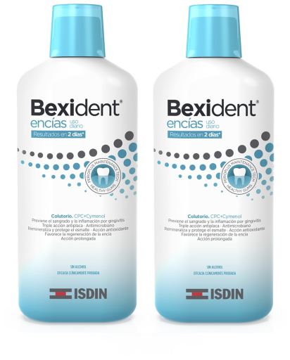 Bexident Gum Bain de Bouche Lot de 2 x 500 ml