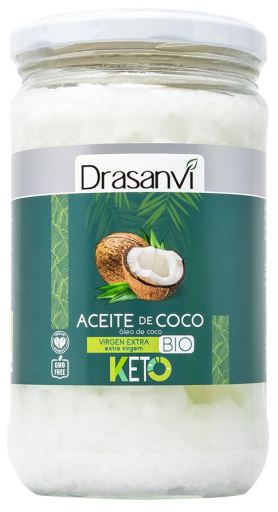 Huile de noix de coco vierge biologique Keto 500 ml