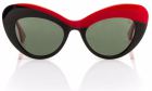 Lunettes de soleil Marilyn 15160 Rouge Noir 55 mm