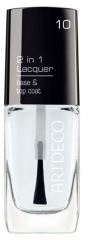 Laque 2 en 1 Base et Top Coat 10 ml